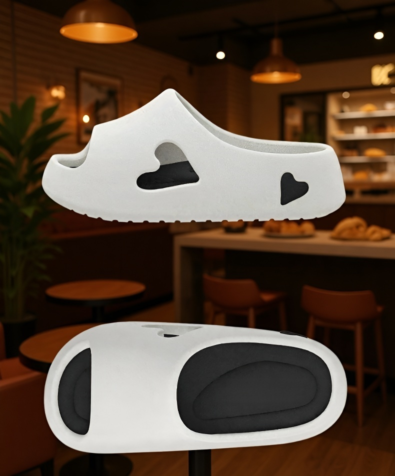 Safe grip bath slippers for wet floors