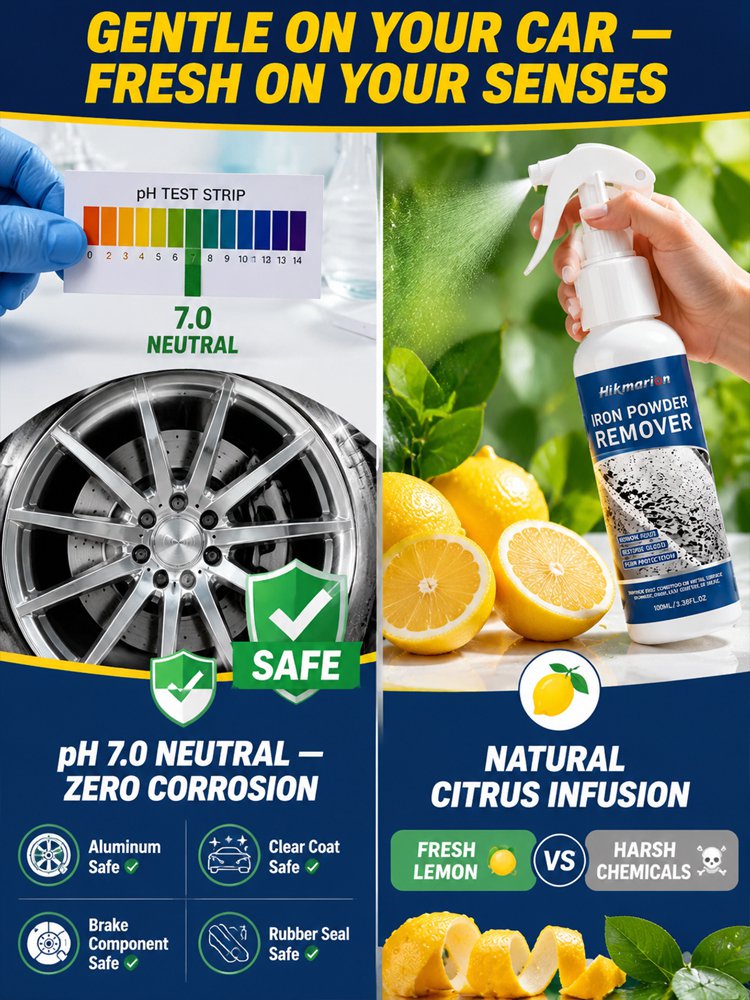 Multi-functional household and car rust remover
