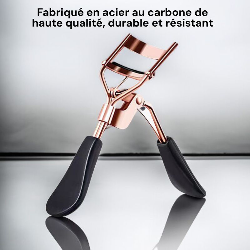 Recourbe-cils large en acier au carbone