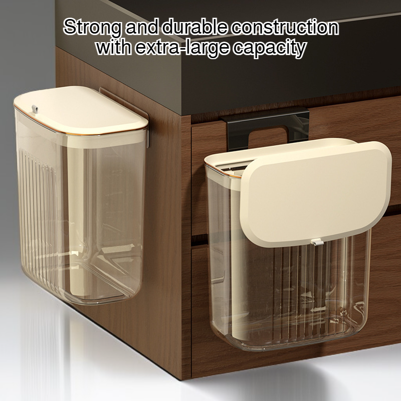 Waterproof wall mounted bathroom dirty clothes basket