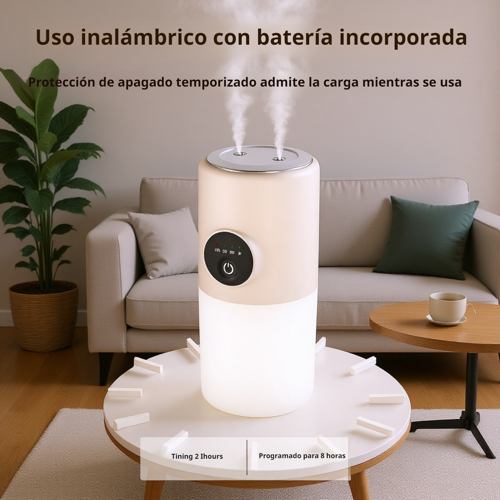 Ambiente romántico creado con velas de vidrio
