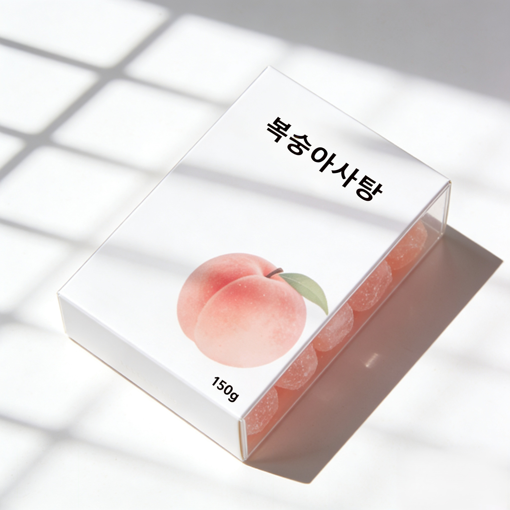 복숭아맛 사탕 (2박스 세트)