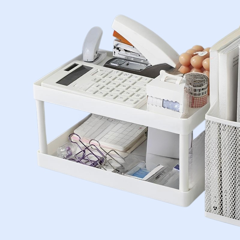 Office Desk Organizer Box for Stationery and Files 