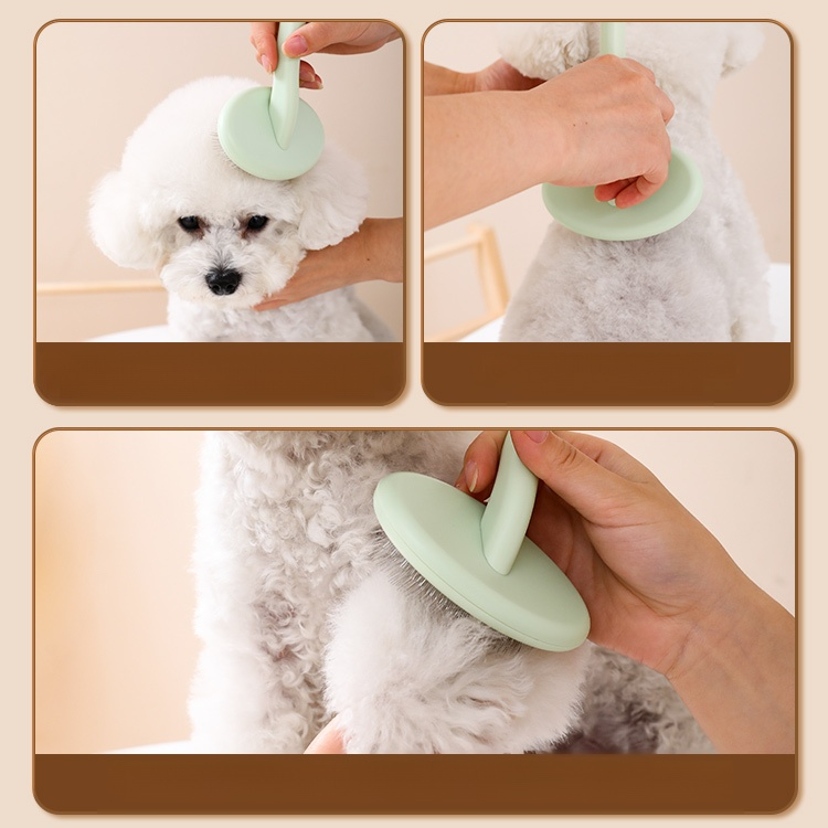 Pet Elastic Air Cushion Curved Comb