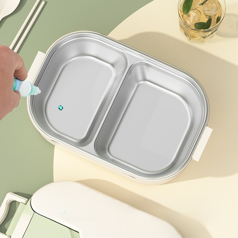 Wielokomorowy pojemnik na lunch ze stali nierdzewnej dla uczniów i pracowników biurowych