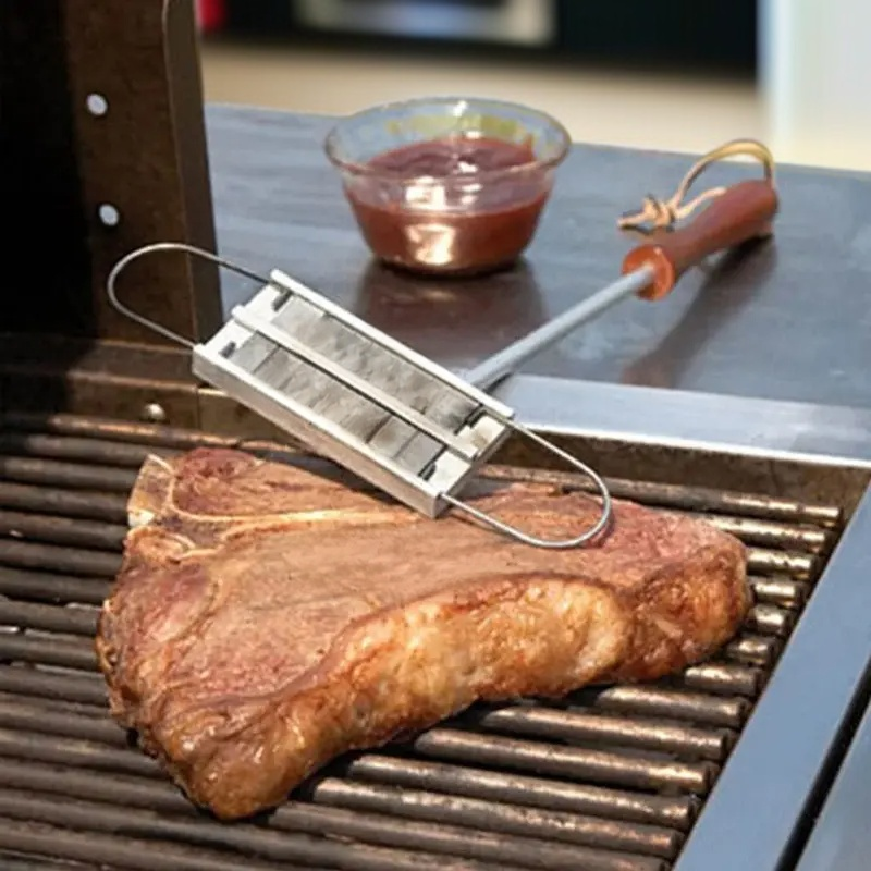 Ensemble de 3 ustensiles de barbecue de marque