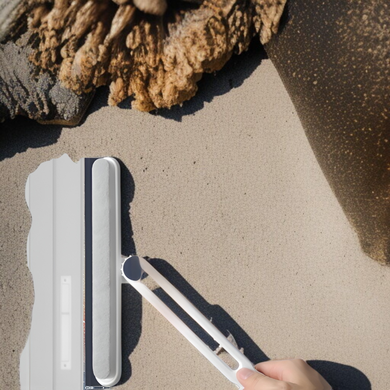 日本のガラス掃除用工芸品 家庭用 浴室 ガラススクレーパー 窓 両面ワイパー 掃除 掃除ツール