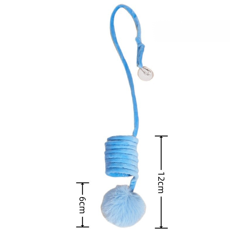 彈簧毛絨逗貓棒