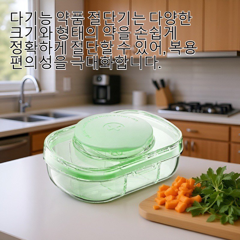 다기능 약품 절단기