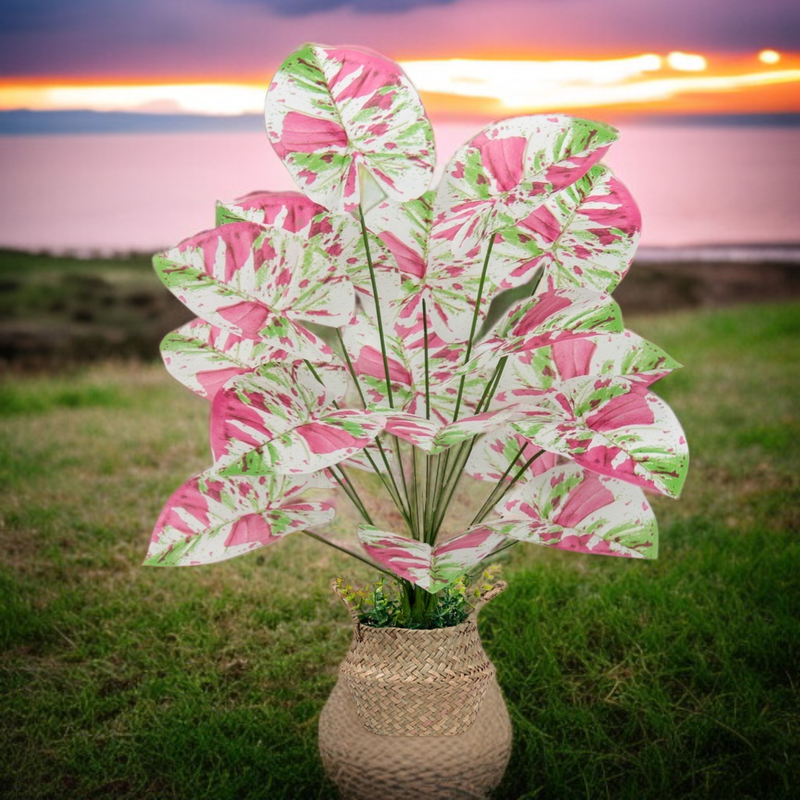 多色人工カラーリリー観葉植物　インテリア装飾用