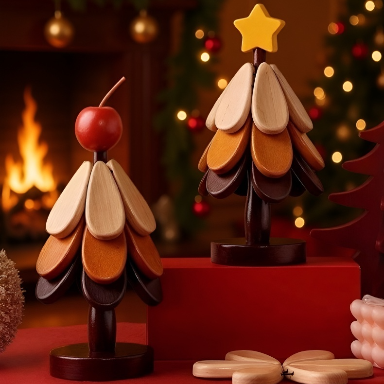 聖誕樹隔熱墊易清潔材質展示