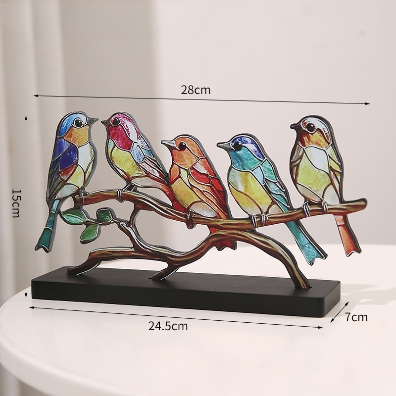 Bemalter Vogelschmuck
