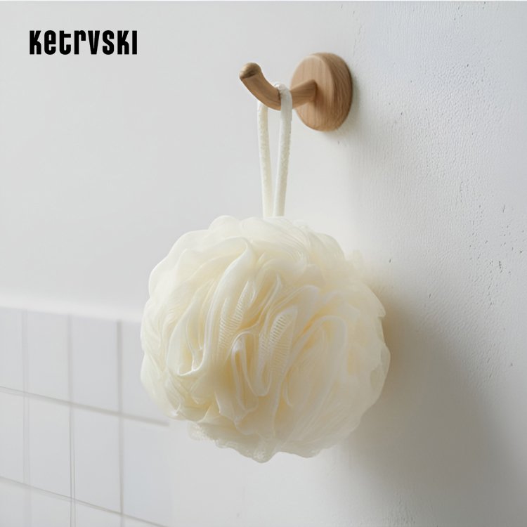 베이지색 욕조 세척볼(3개)