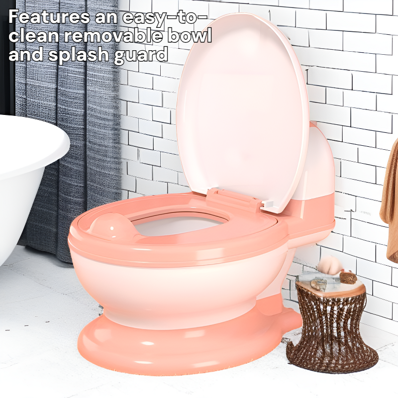 Baby potty that puts parents at ease