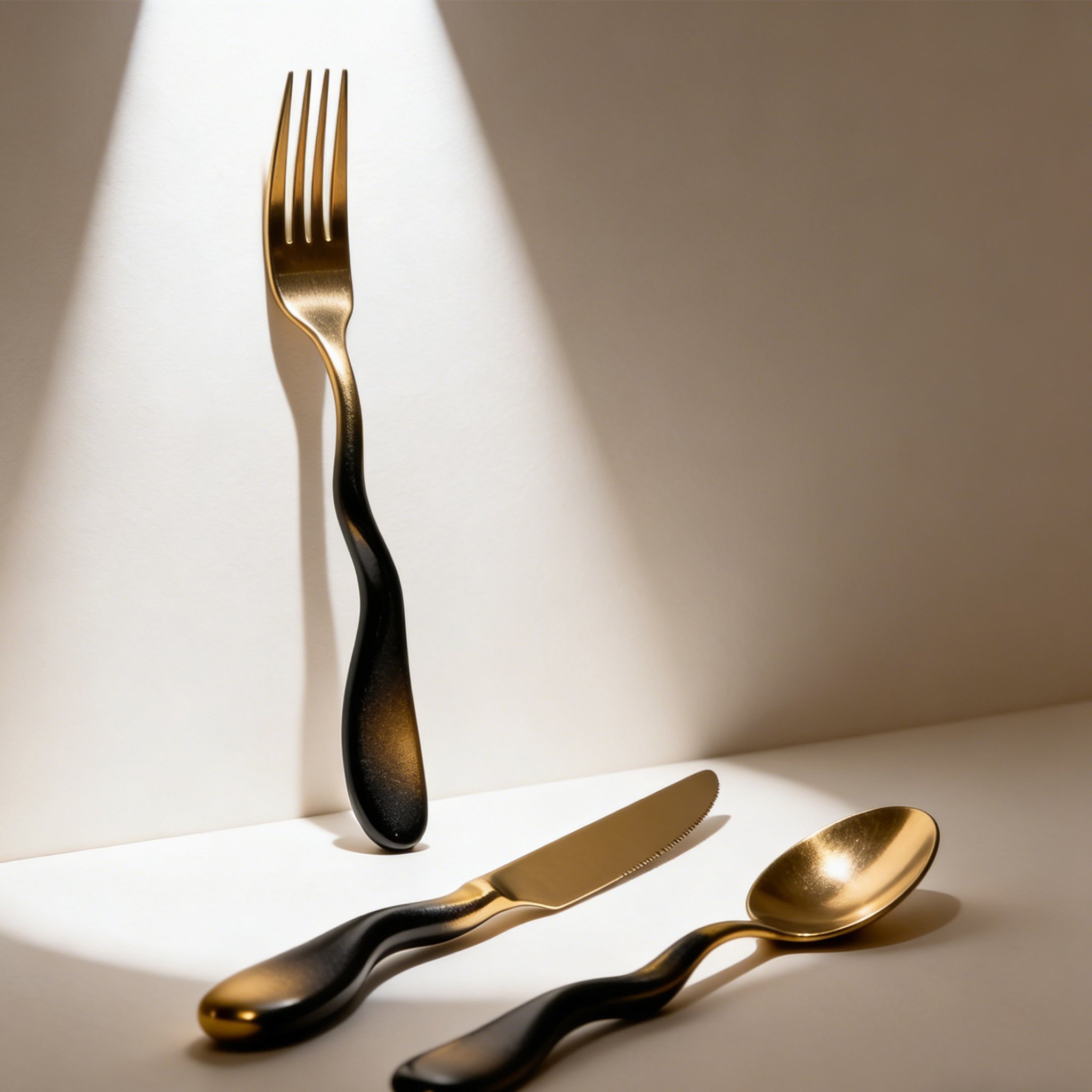 ステンレス製ナイフ・フォーク・スプーン5セットカトラリーセット