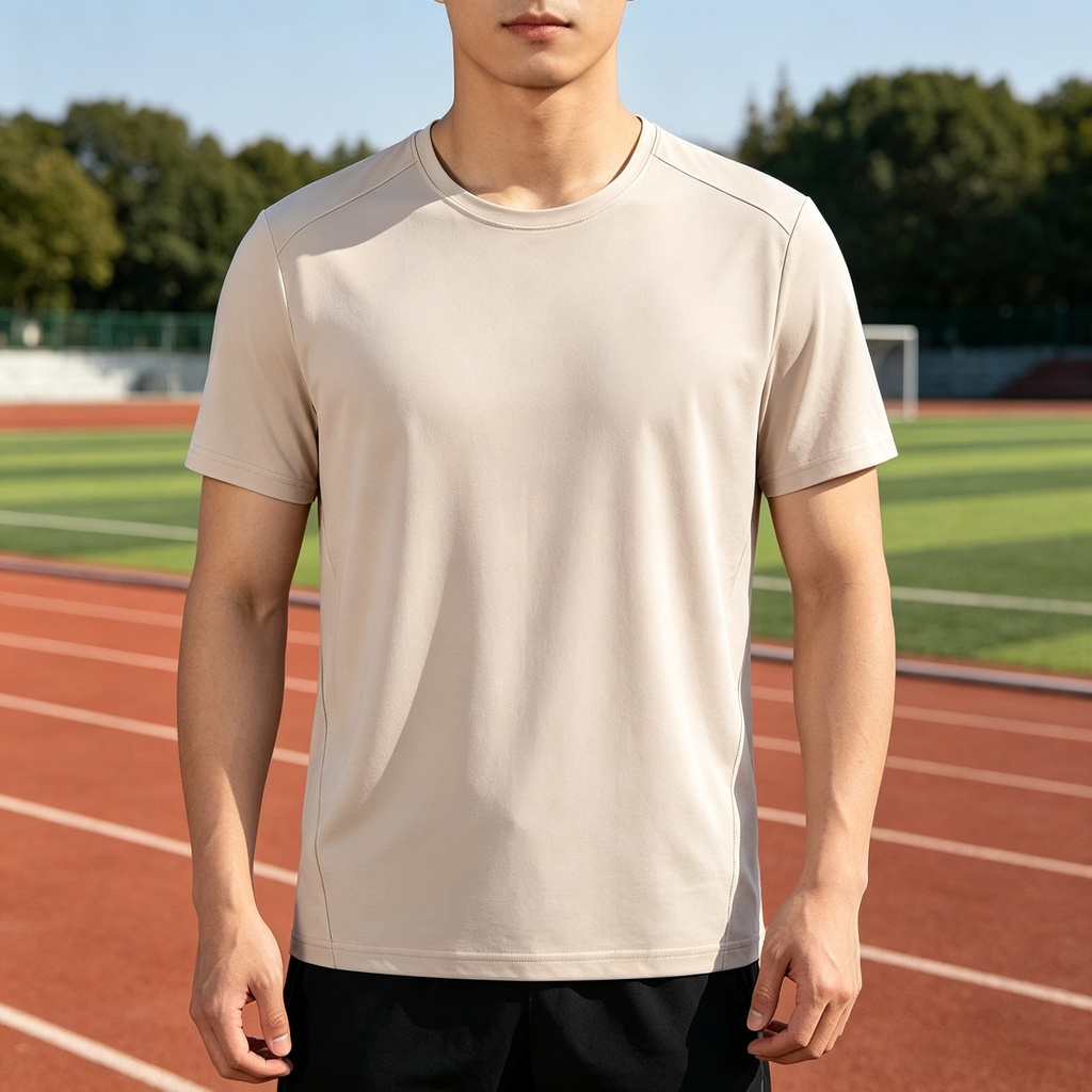 メンズ汗発散速乾半袖Tシャツ