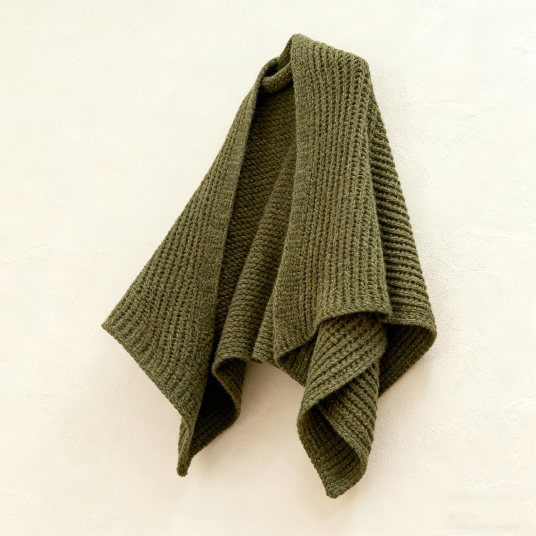 ソフトウール针织披肩 