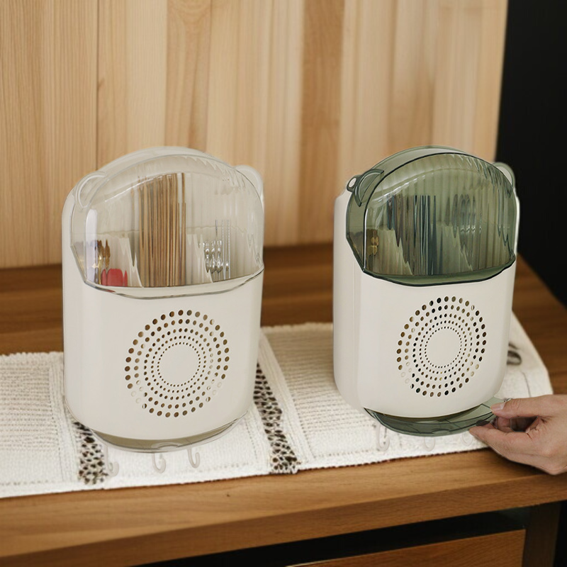 패션 벽걸이 수저 수납함 다용도 주방선반 패션 홈 수저통