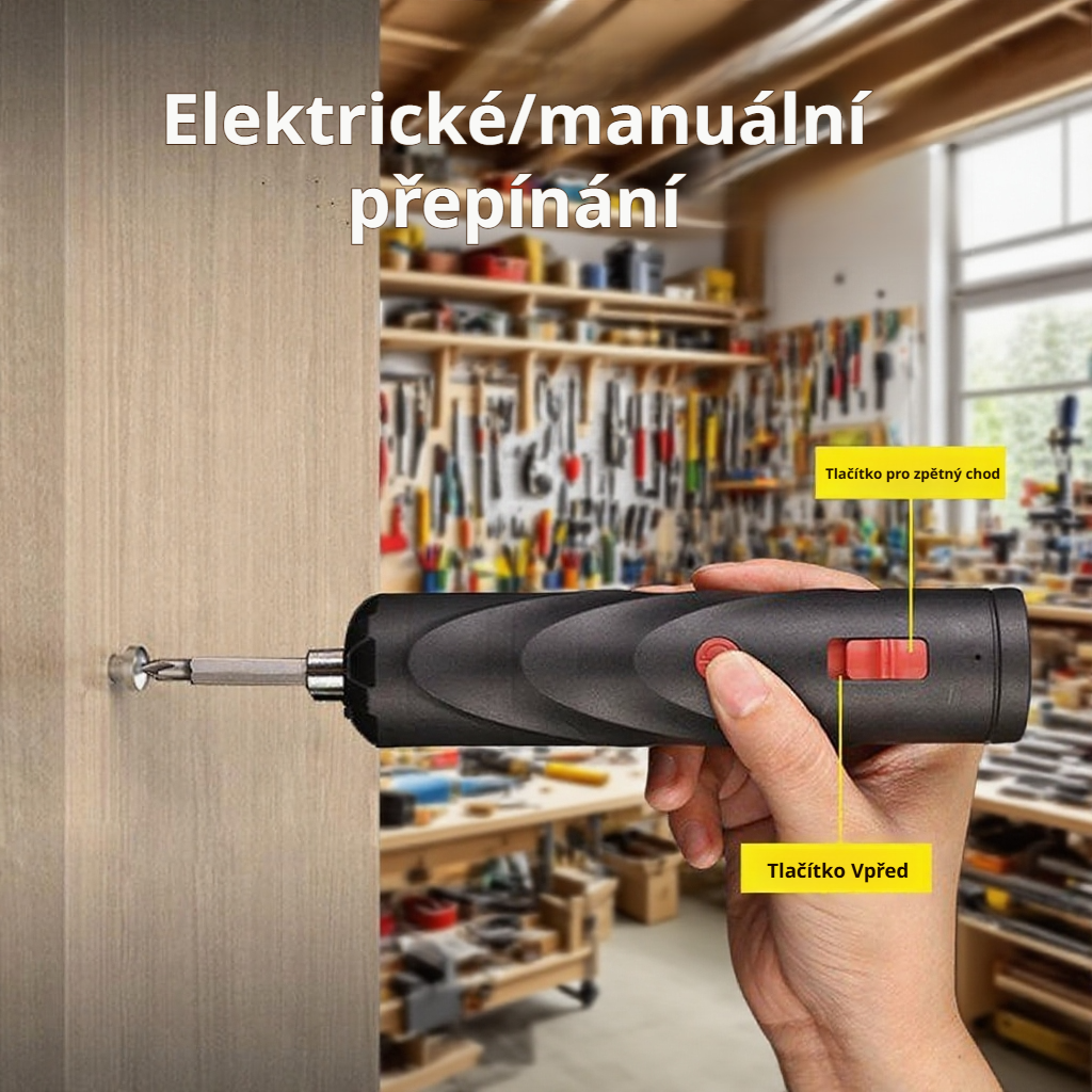 Sada elektrického šroubováku pro různé účely, domácí a profesionální opravy elektroniky