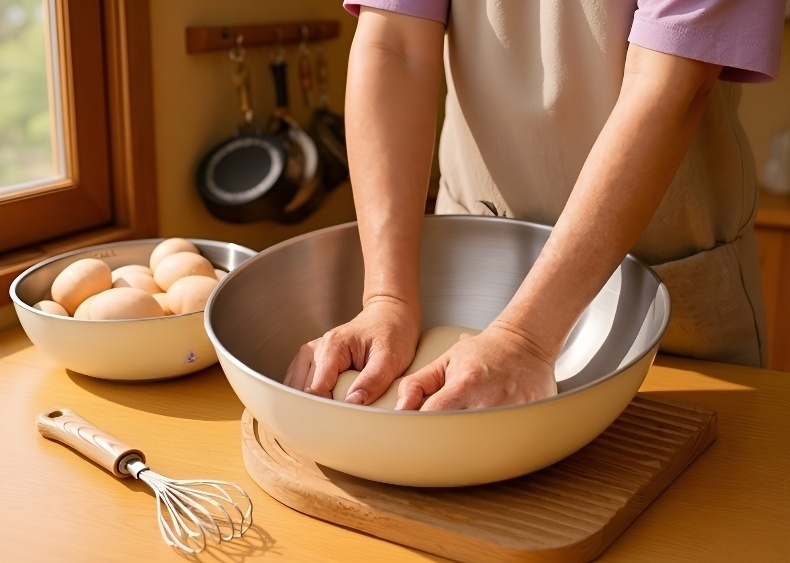 샐러드와 반죽 모두 가능한 다용도 그릇