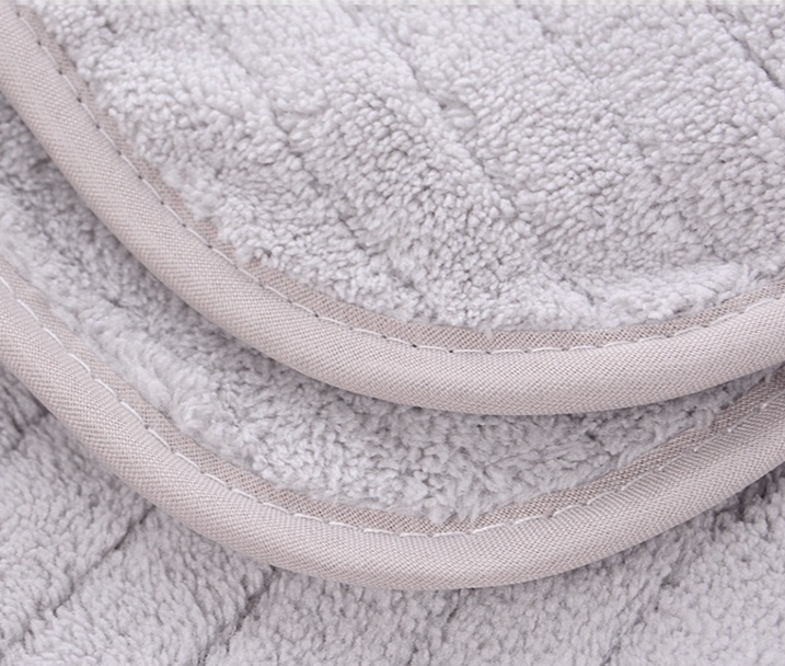 台灣製珊瑚絨加厚毛巾細節特寫