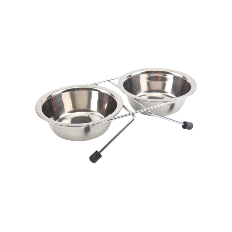 Support pour gamelles pour animaux