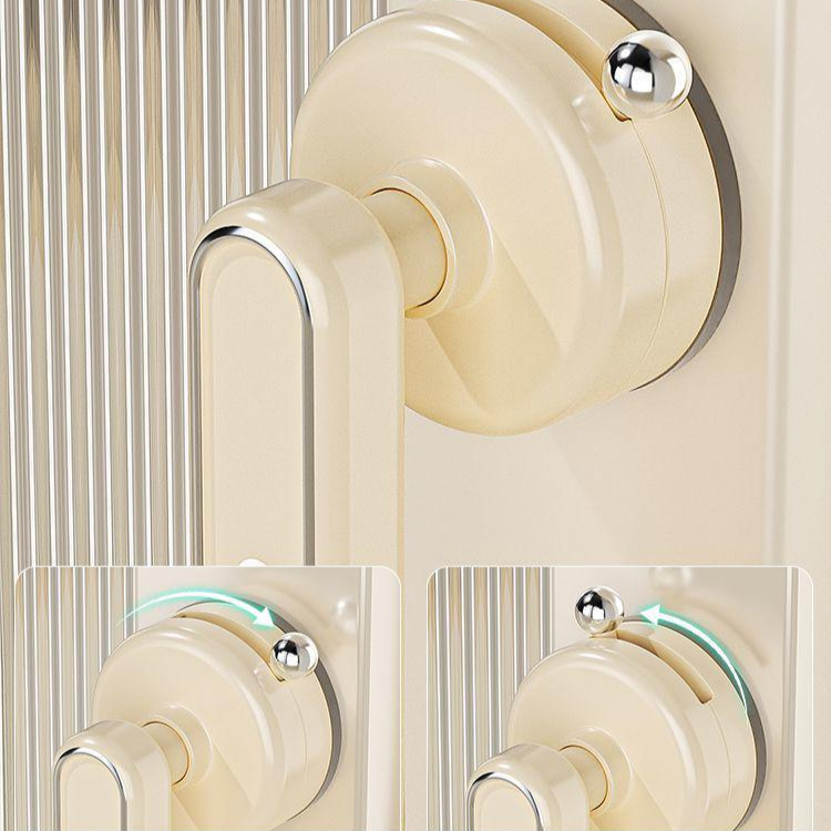Mango de puerta corredera con ventosa fuerte, herramienta de baño práctica