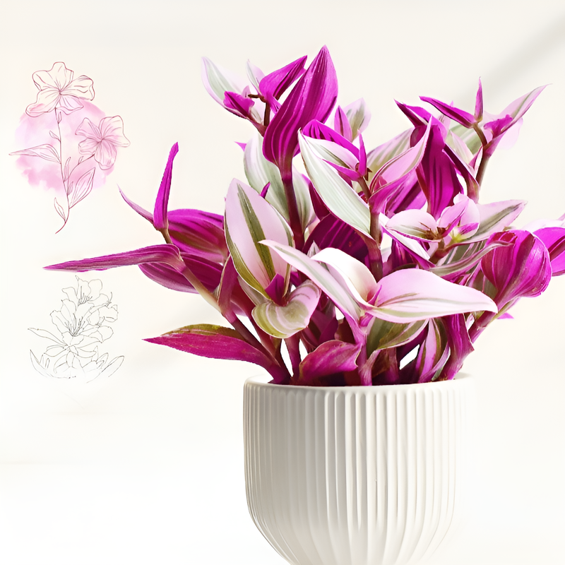 優雅な油絵のシャンデリア室内の花