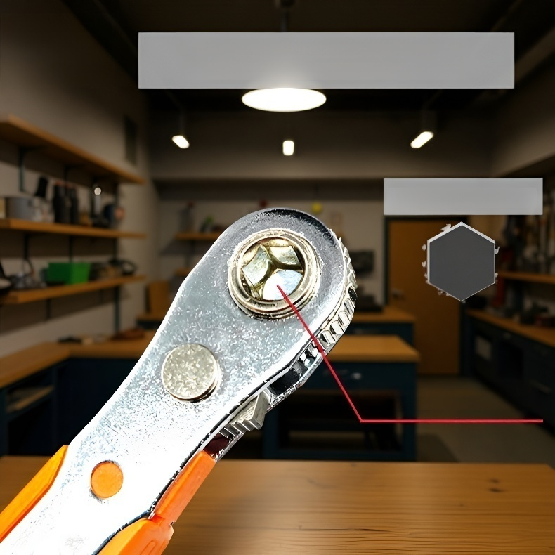 ラチェット式ドライバー＆ビットソケットセット