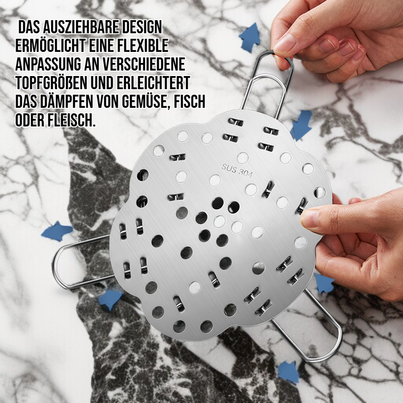 Ausziehdampfkäfig aus Edelstahl 304