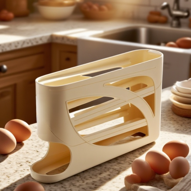 롤링 슬라이드 계란 보관함
