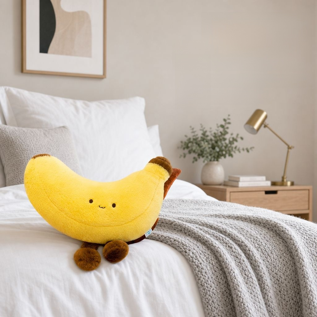 Simulation Long Legs Banana Plush Toy Pillow