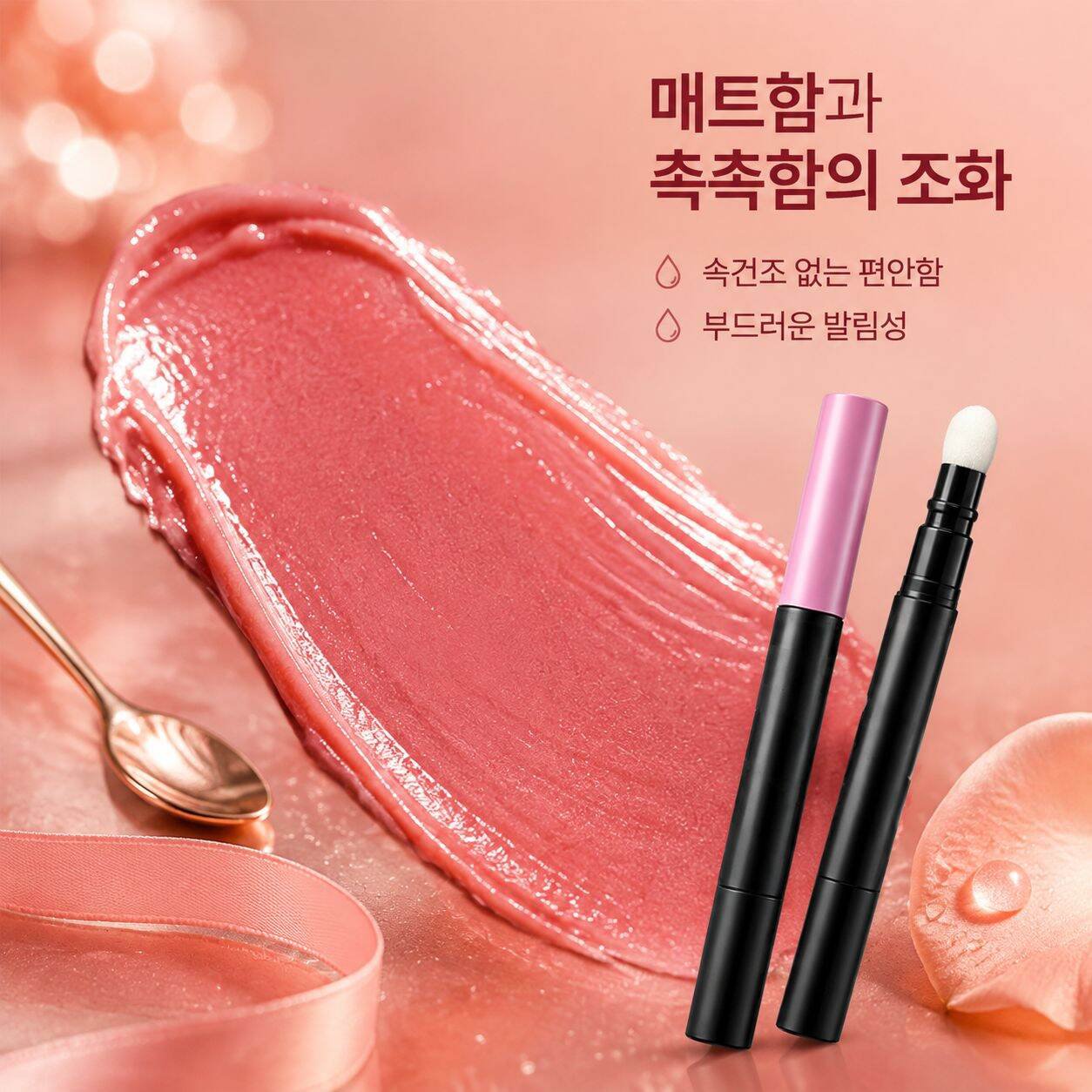매트 모이스처라이징 립글로스 립스틱