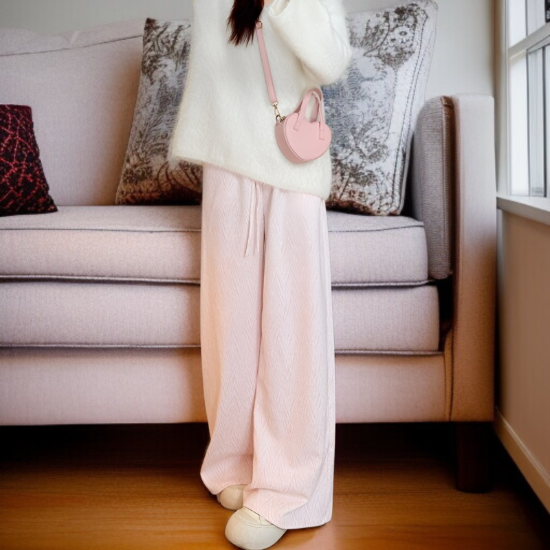 작은 키 하이웨스트 날씬해 보이는 캐주얼 팬츠 나른한 바람 날씬해 보이는 캐주얼 팬츠