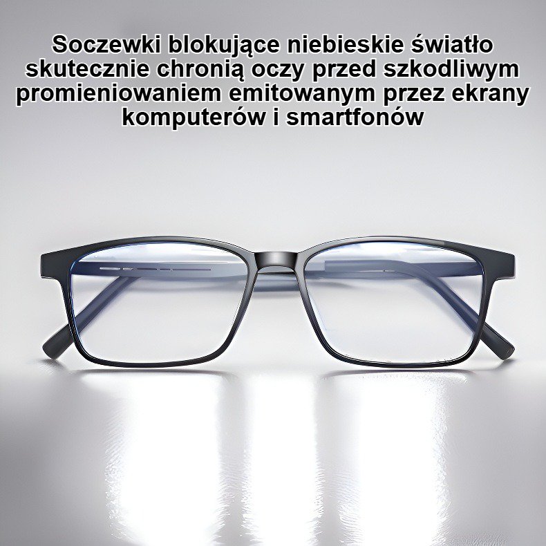 Okulary do czytania o wysokiej rozdzielczości, chroniące oczy i blokujące niebieskie światło