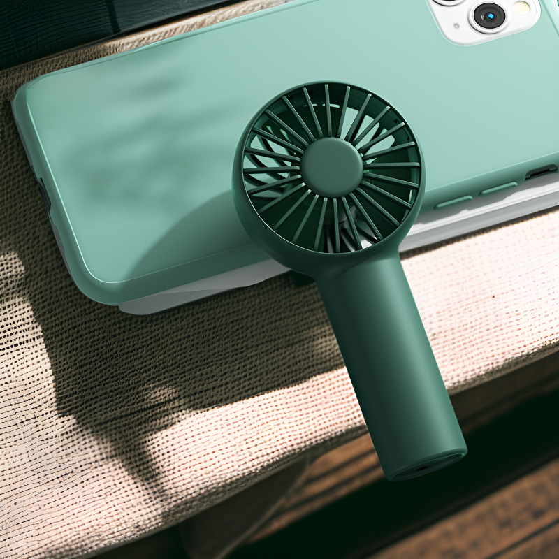 小型携帯用ミニファン USB充電式ハンディファン