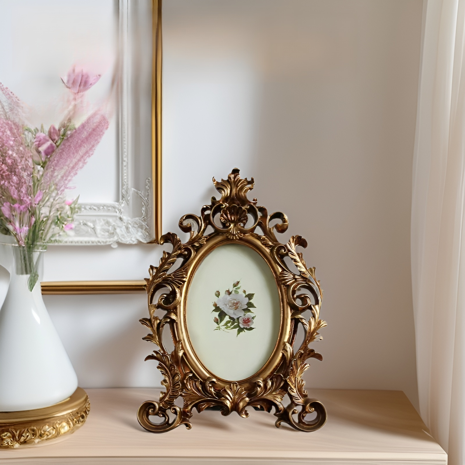 Vintage European Style Custom Luxury Photo Frame