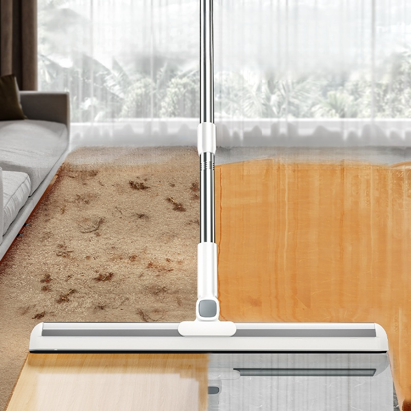 가정용 실리콘 탈부착 매직 빗자루 바닥 스크래치 화장실 빗자루 플라스틱 빗자루