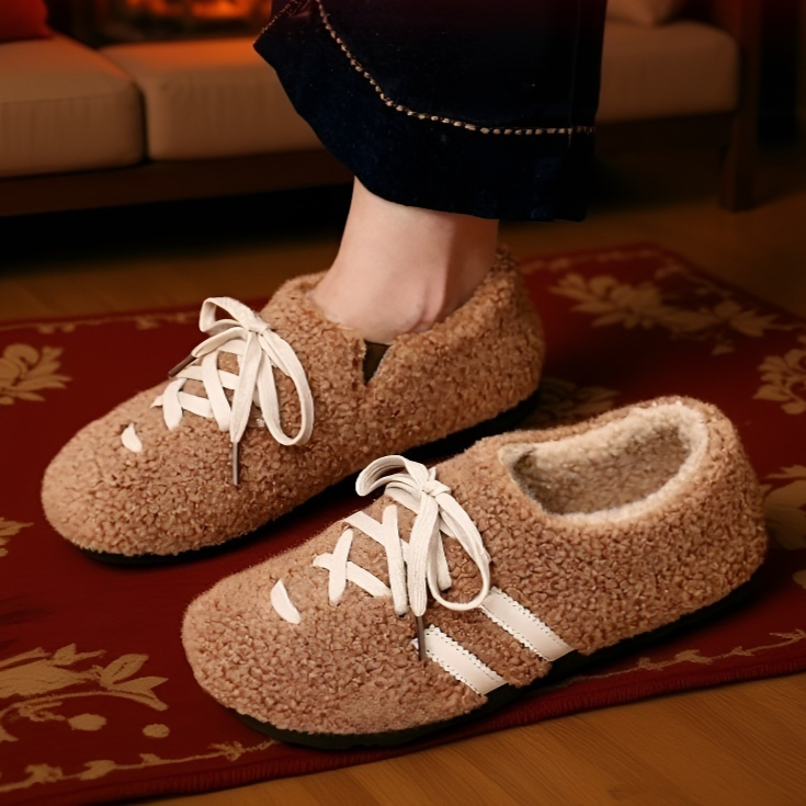 가을 겨울 따뜻한 기모 면화 워커 신발