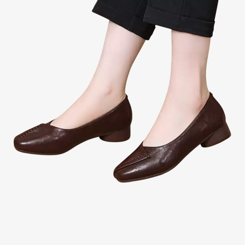 엄마 컴포트 소프트 로퍼 펌프스 단화 엄마신발 소프트 로퍼