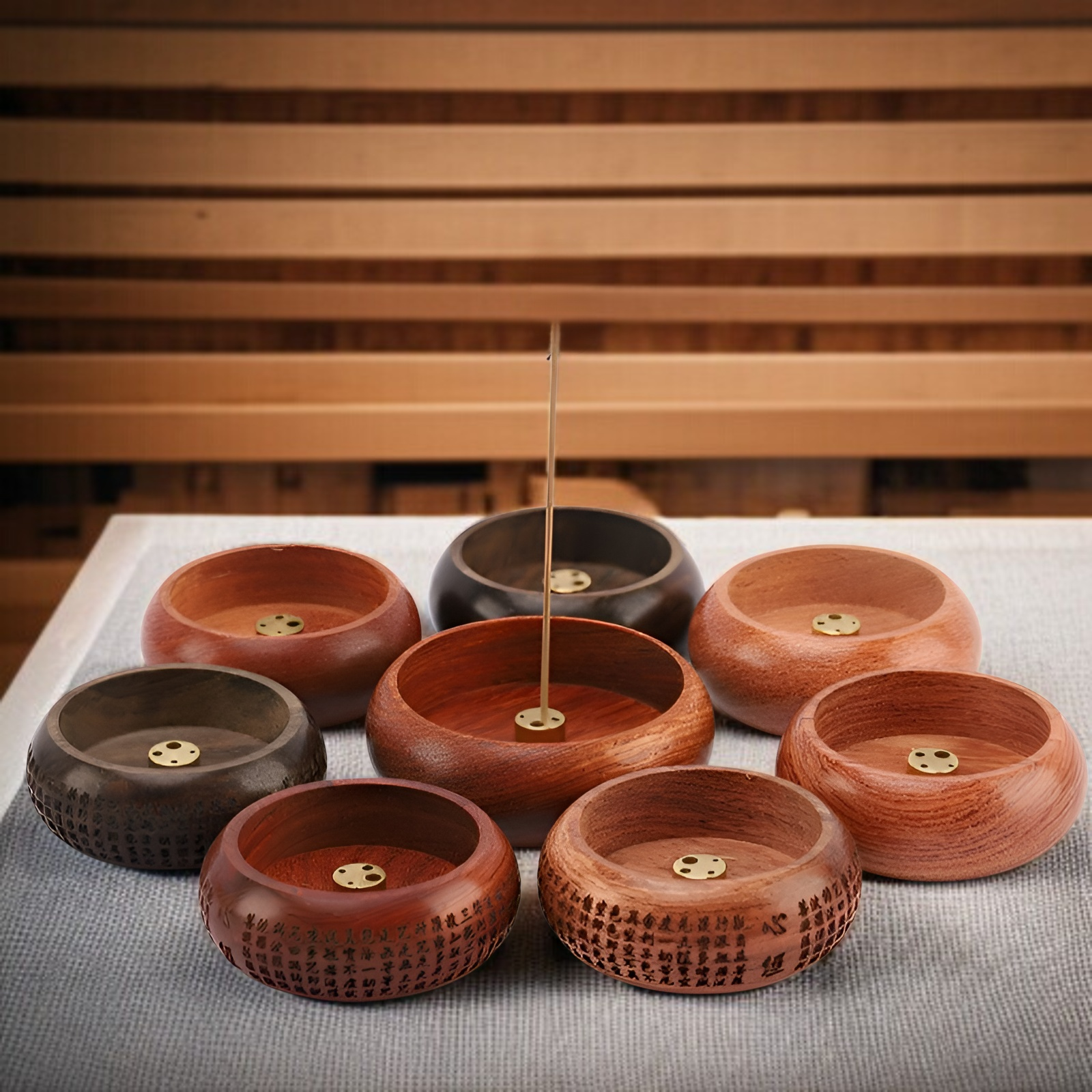 白檀多孔線香挿し