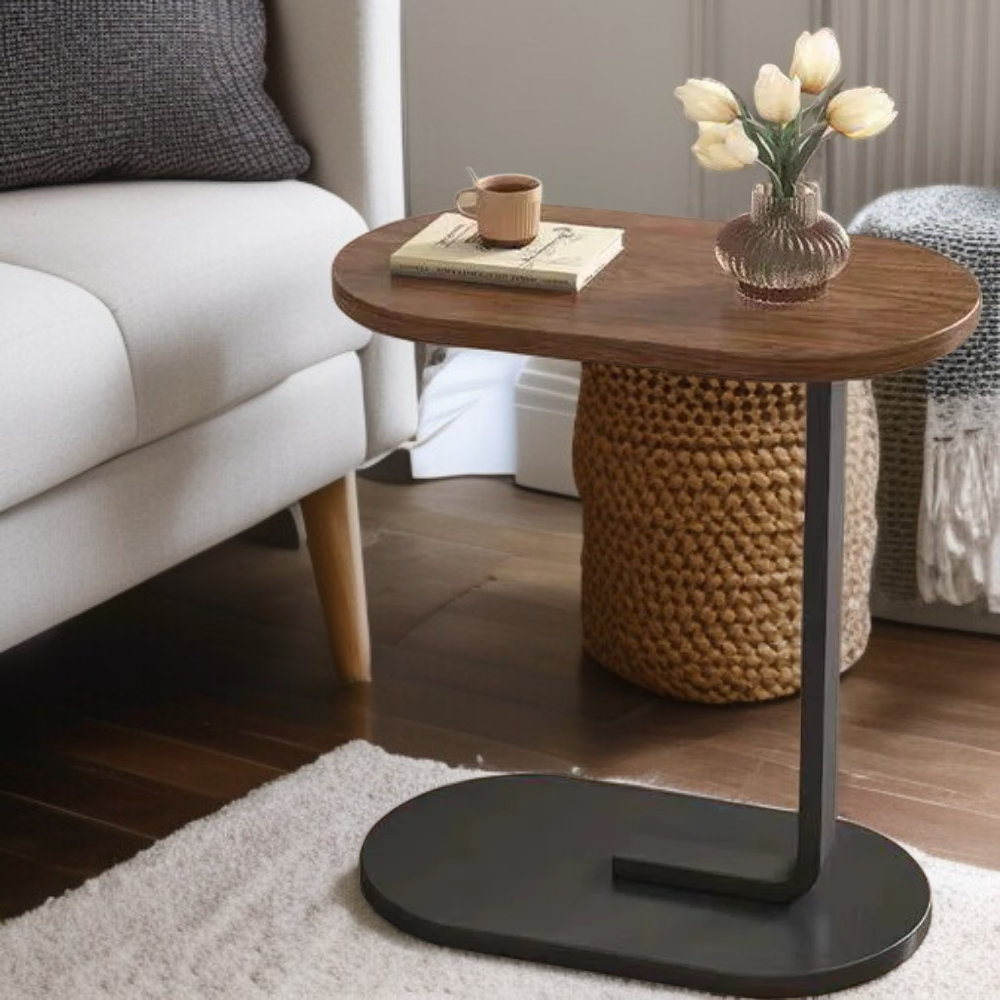  북유럽 감성 프리미엄 라운드 사이드 테이블