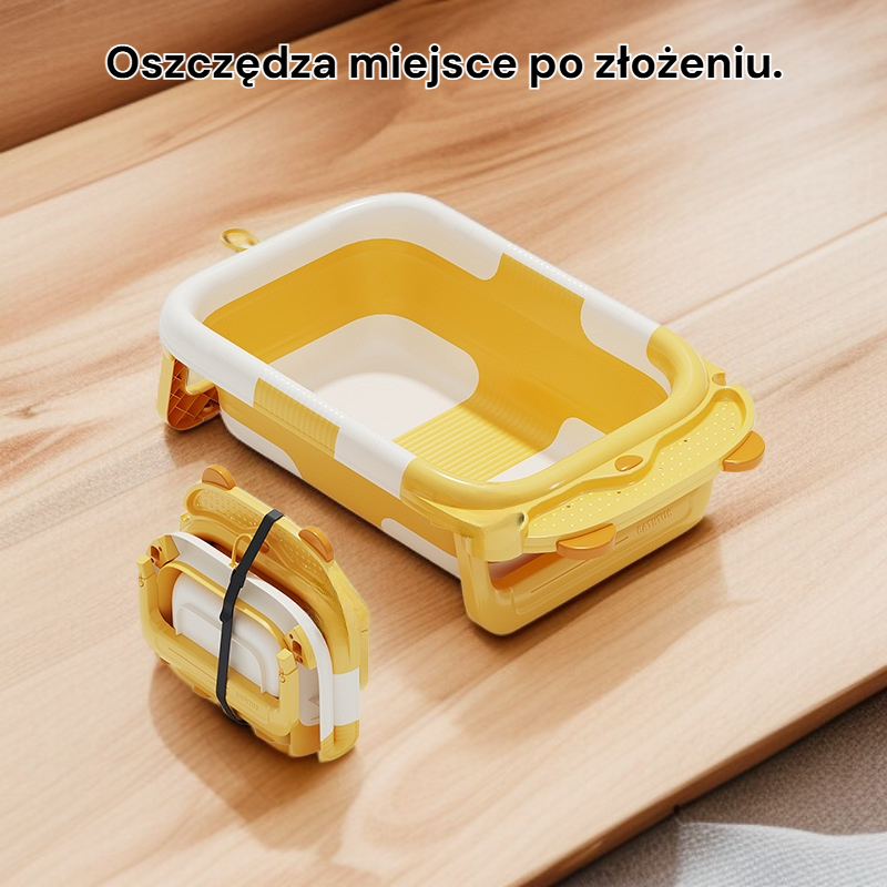 Składana wanienka dla niemowląt 