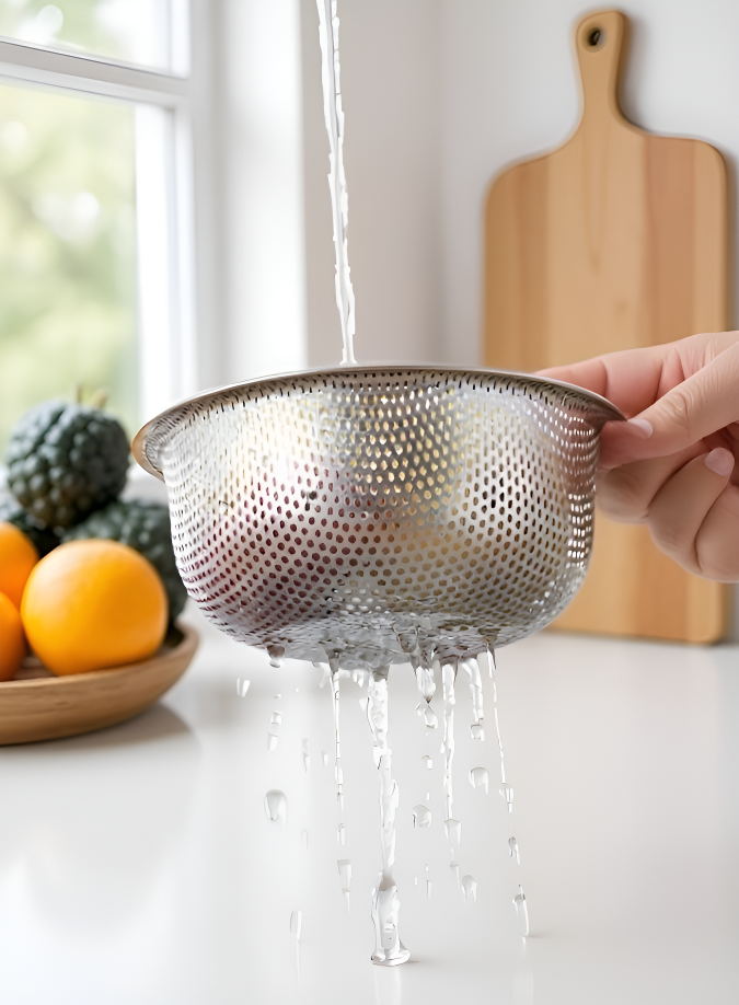 سلة تنظيم أدوات المطبخ على شكل بجعة