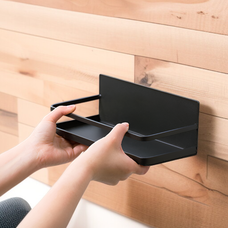 キッチン用品ハンガー 冷蔵庫収納整理マグネットサイドラック