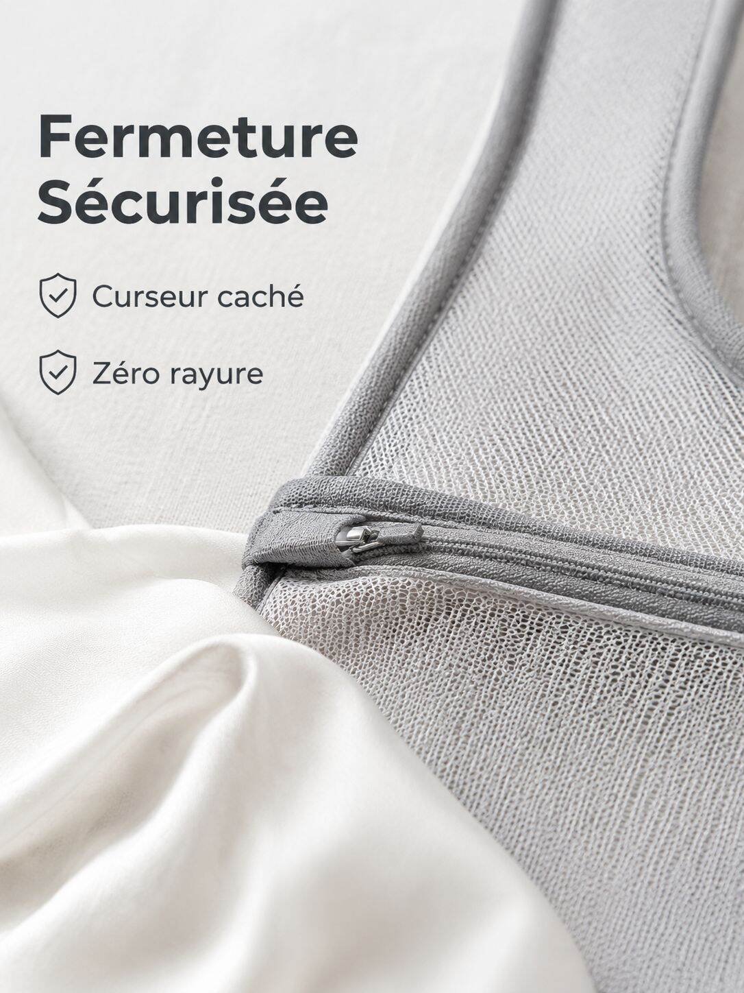 Sac de lavage multifonction anti-déformation avec filet de rangement