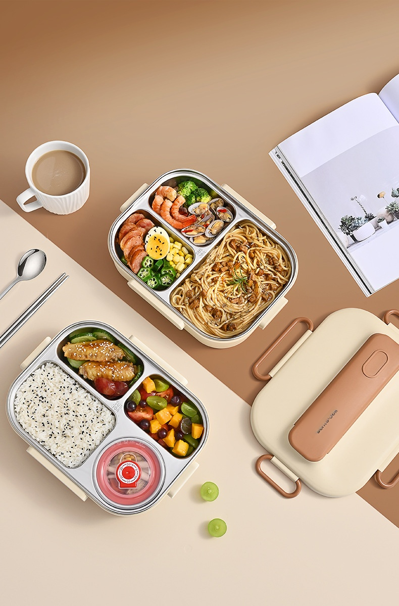 Robuste und langlebige Edelstahl-Lunchbox