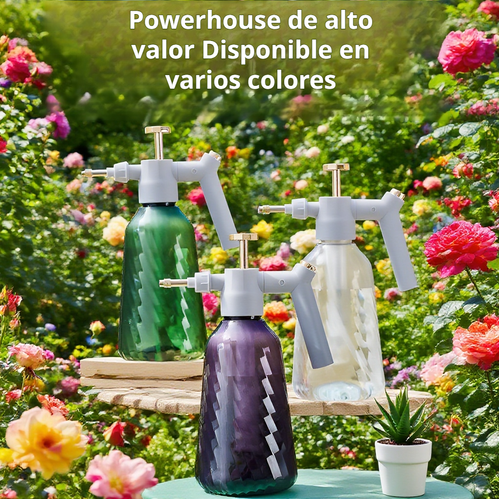 Herramienta portátil de riego para jardín casero