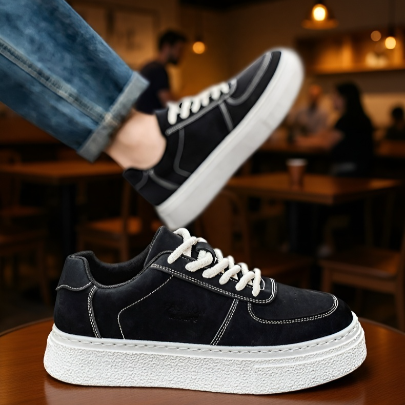  두꺼운 밑창 운동화 남성 신발