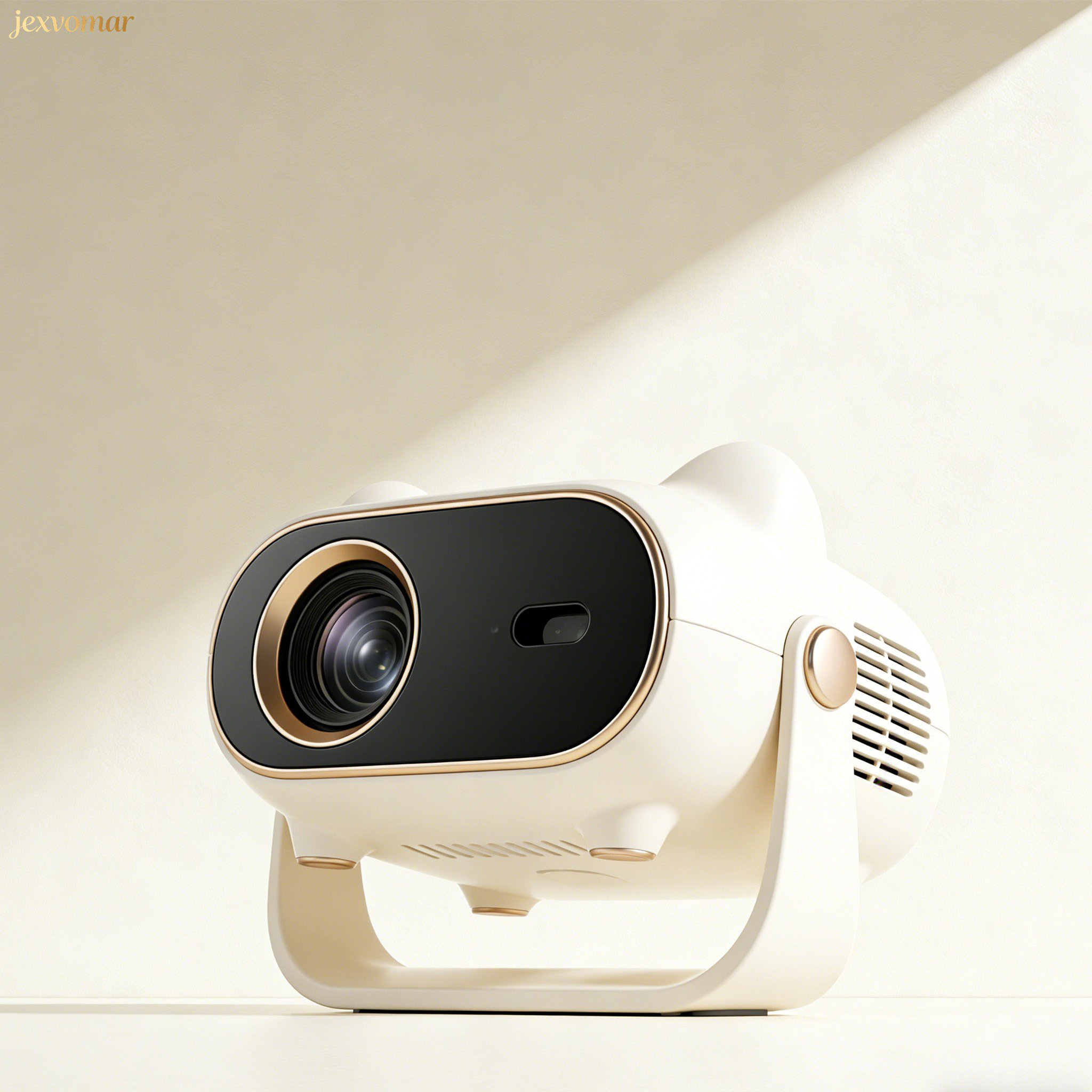 컴팩트 디자인의 이동식 프로젝터